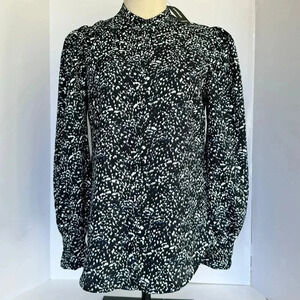 - NWT Express portofino slim Size S , black with white and blue dots.🤍